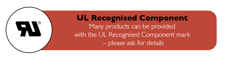 UL Recognised Component